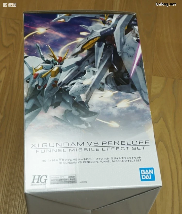 HGUC 特别版 Ξ高达VS佩涅罗佩 浮游导弹特效件套装 - 图片